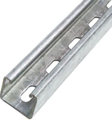 CHANNEL GALVANISED HOT DIP 41 X 41 X 2.5MM - 3 METRE SLOTTED